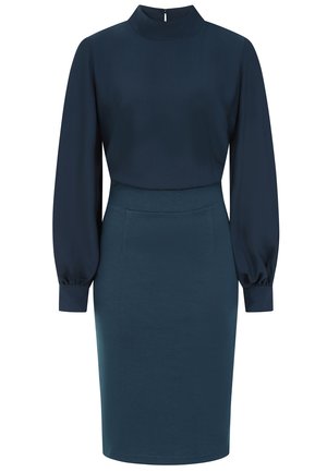 HotSquash SLEEVE PONTE - Pārliekama kleita - woodland teal