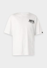Print T-shirt - natural white