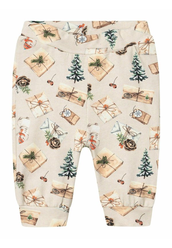 WEIHNACHTS - Stoffhose - peyote melange