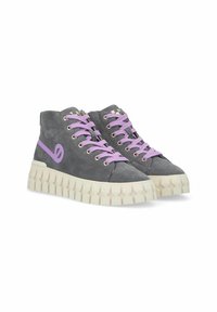 No Name MONTANTES PLAY MID - Sneaker high - carbone lilas