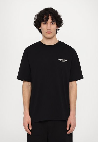 Les Benjamins RELAXED TEE - T-shirts med print - black