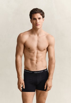 GANT, 3-PACK - Kurze Boxershorts - black