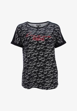 Print T-shirt - schwarz