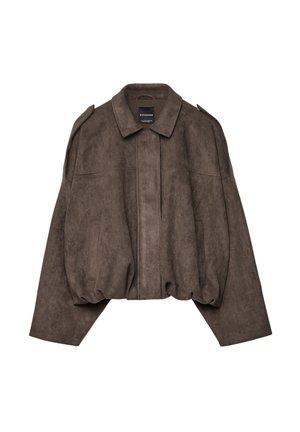 - Kurtka ze skóry ekologicznej