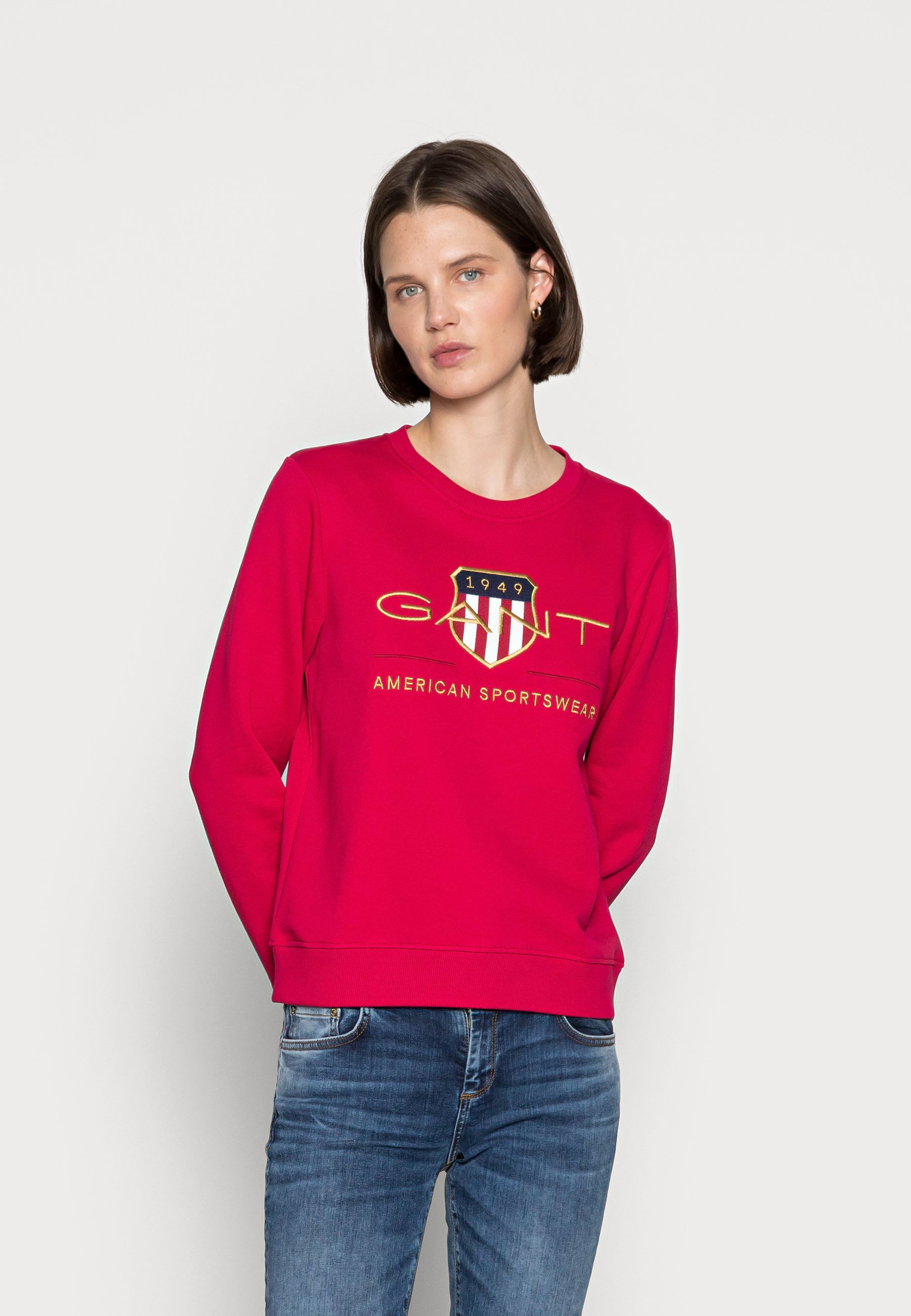 GANT ARCHIVE SHIELD - Sweatshirt - raspberry red/pink