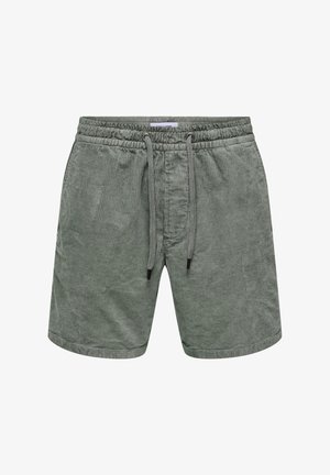 Only & Sons BERMUDA - Teplákové kalhoty - dunkelgrün