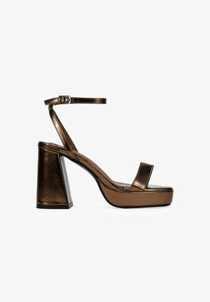 Bosanova CON CAMPANA - Sandalias de tacón - marron