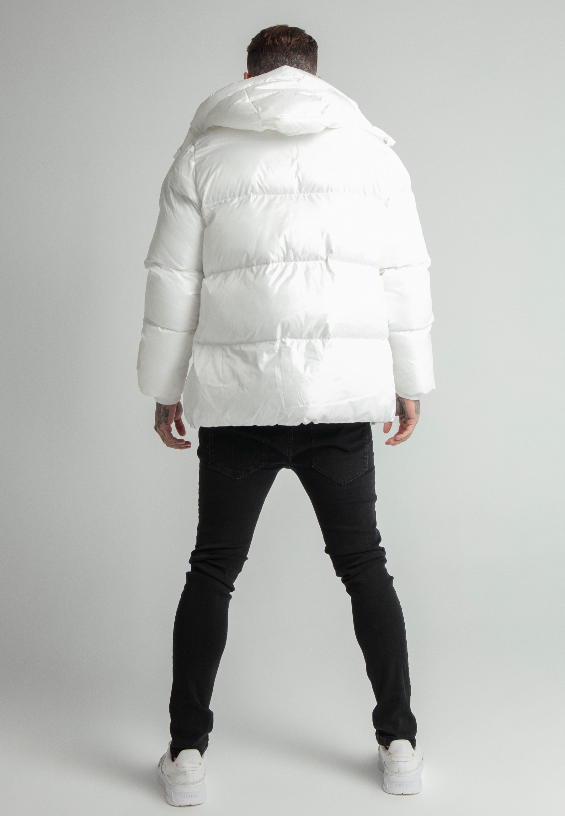 white puffer jacket cheap