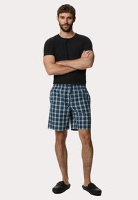 Marks & Spencer - 2PACK CHECKED  - Bas de pyjama - blue mix Image miniature 1