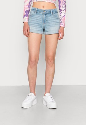 Jeansshorts - blue denim