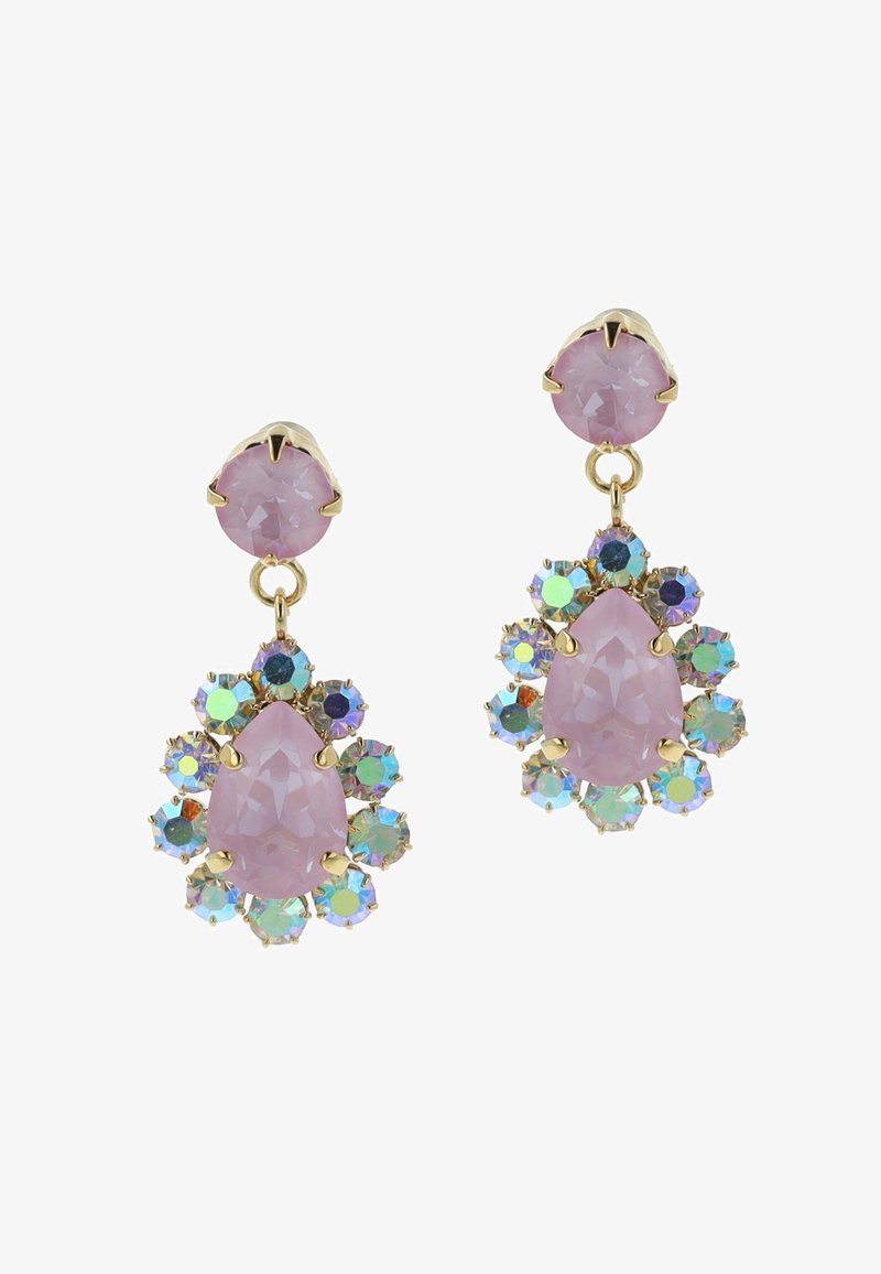 Otazu Earrings - gold pink