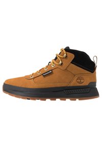 Timberland - FIELD TREKKER - Lace-up ankle boots - wheat/black Thumbnail Image 1