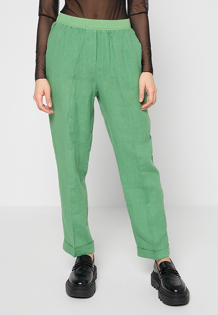 RIANI Broek olijfgroen