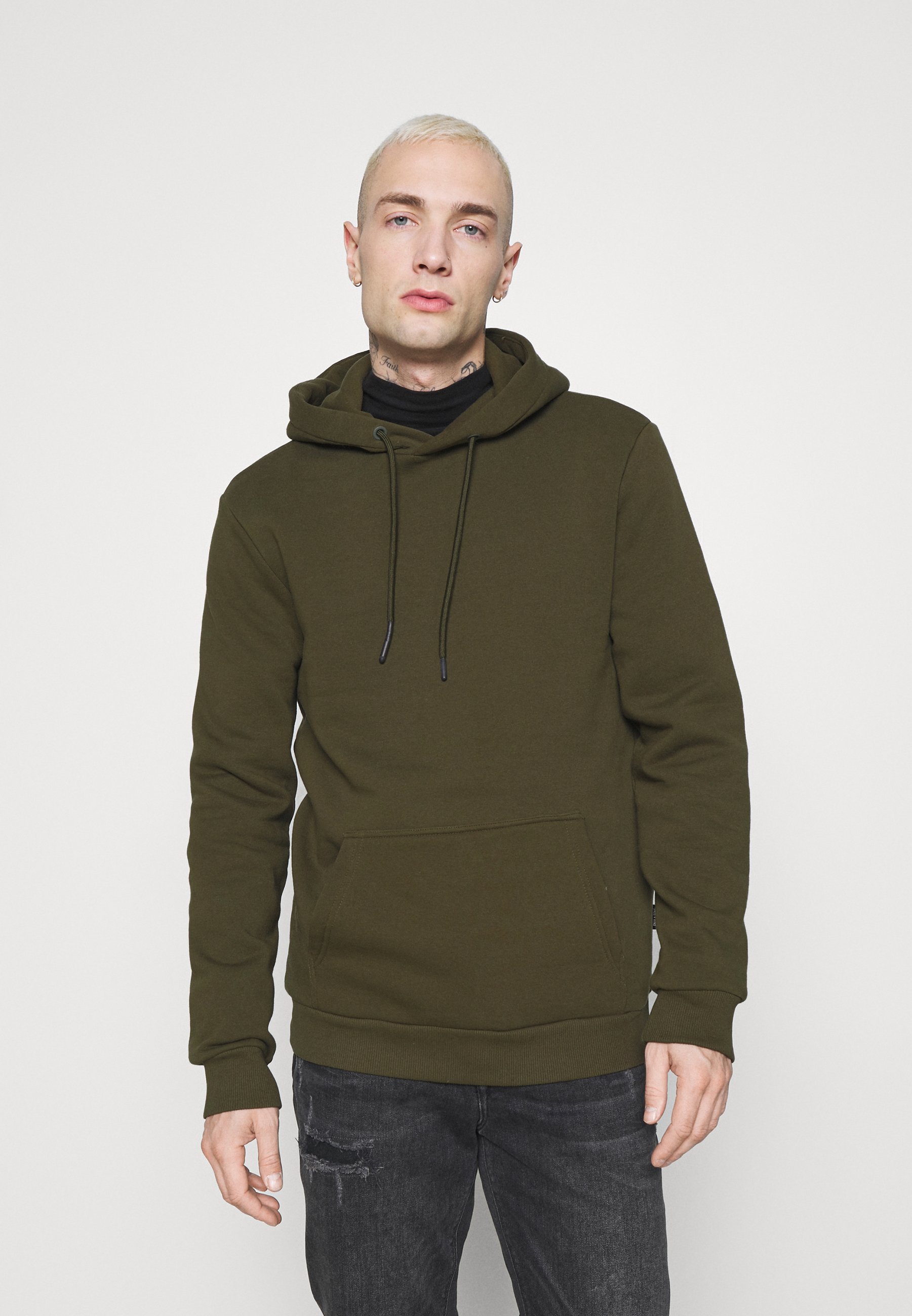 Only \u0026 Sons ONSCERES LIFE NOOS - Hoodie - olive night/dark green - Zalando .ie