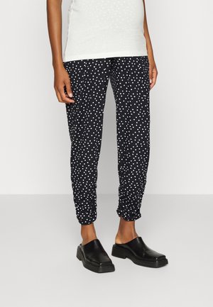 TROUSER MOM JASMINE - Calças de fato de treino - black