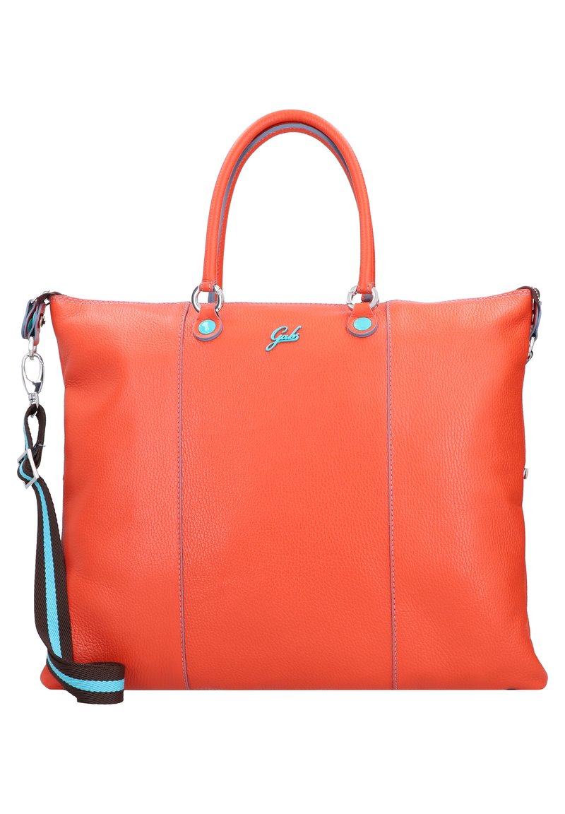 Handtasche Leder Gabs Tasche Rot Gabs PLUS FLAT Shopping Bag Orange