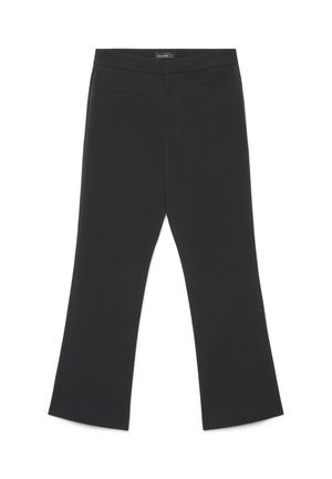 Calliope, PANTALONE LUNGO TINTA UNITA - Trousers - ultrablack