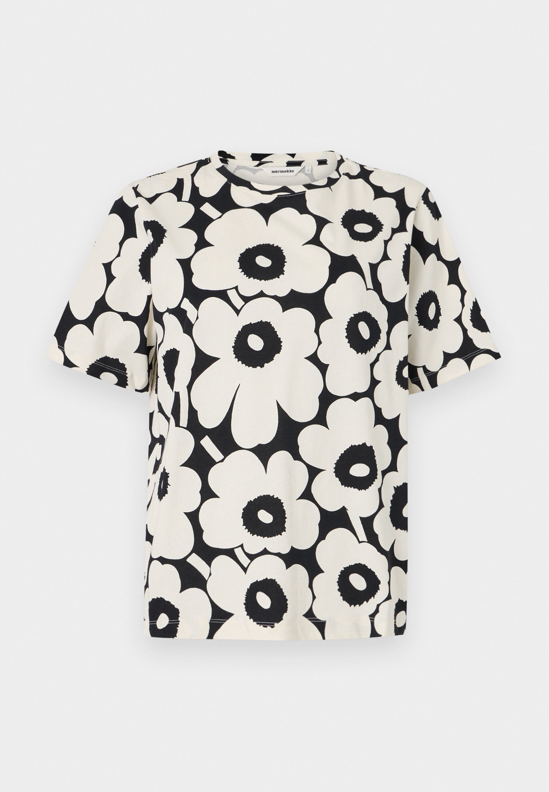 Marimekko TUNNIT UNIKKO - Print T-shirt - black/off white/off