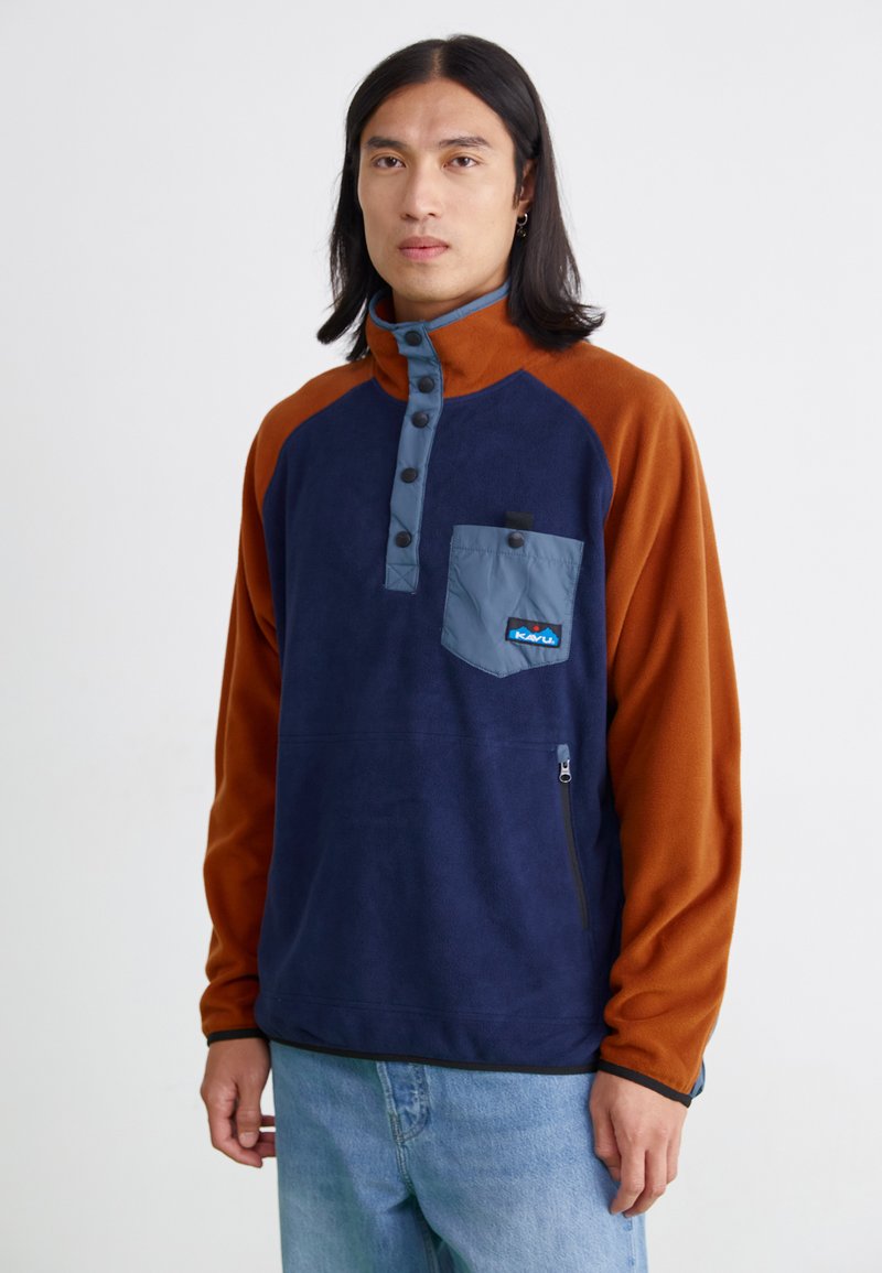KAVU TEANNAWAY - Felpa in pile - atlantic shoreline