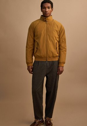 Next, REGULAR FIT - SHOWER RESISTANT PADDED HARRINGTON JACKET - Übergangsjacke - ochre yellow