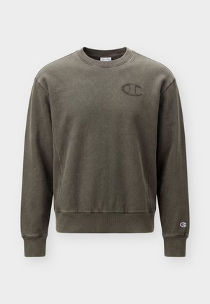 Champion, SPORTSWEAR CREWNECK RELAX FIT WASHED - Суитшърт - olive