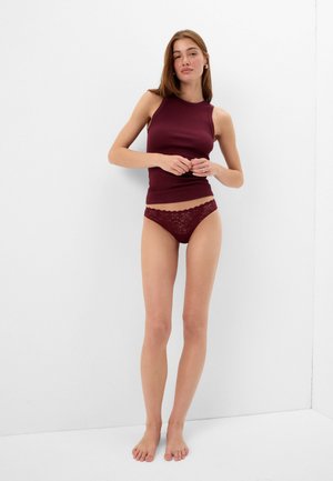 Intimissimi, SNUG FIT - Brazilians - burgundy