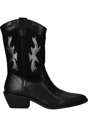 Cowboy-/Bikerlaarsjes - zwart