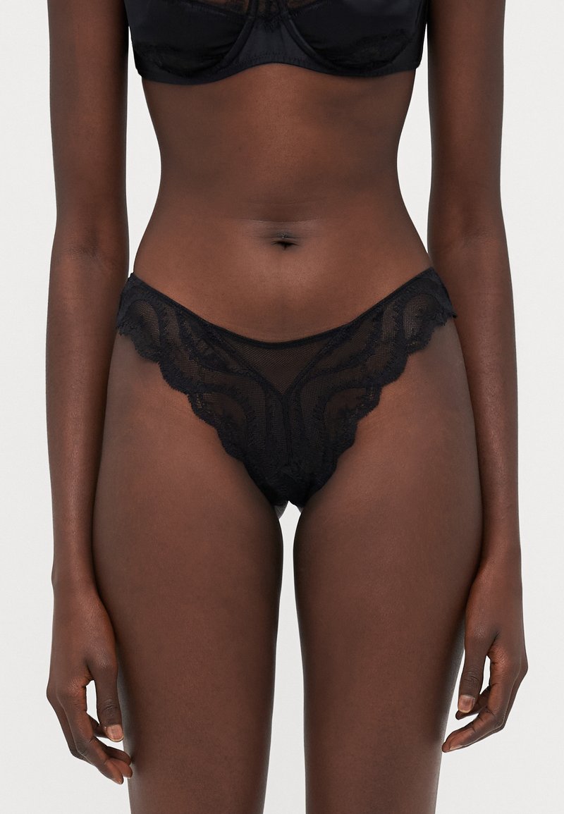 KIKI DE MONTPARNASSE LECHE MOI THONG - Τάνγκα - black