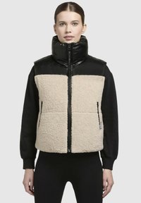 khujo JAMILA - Liivi - schwarz beige