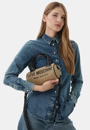 Love Moschino, BORSA CANVAS VAR.190A - Käsilaukku - beige
