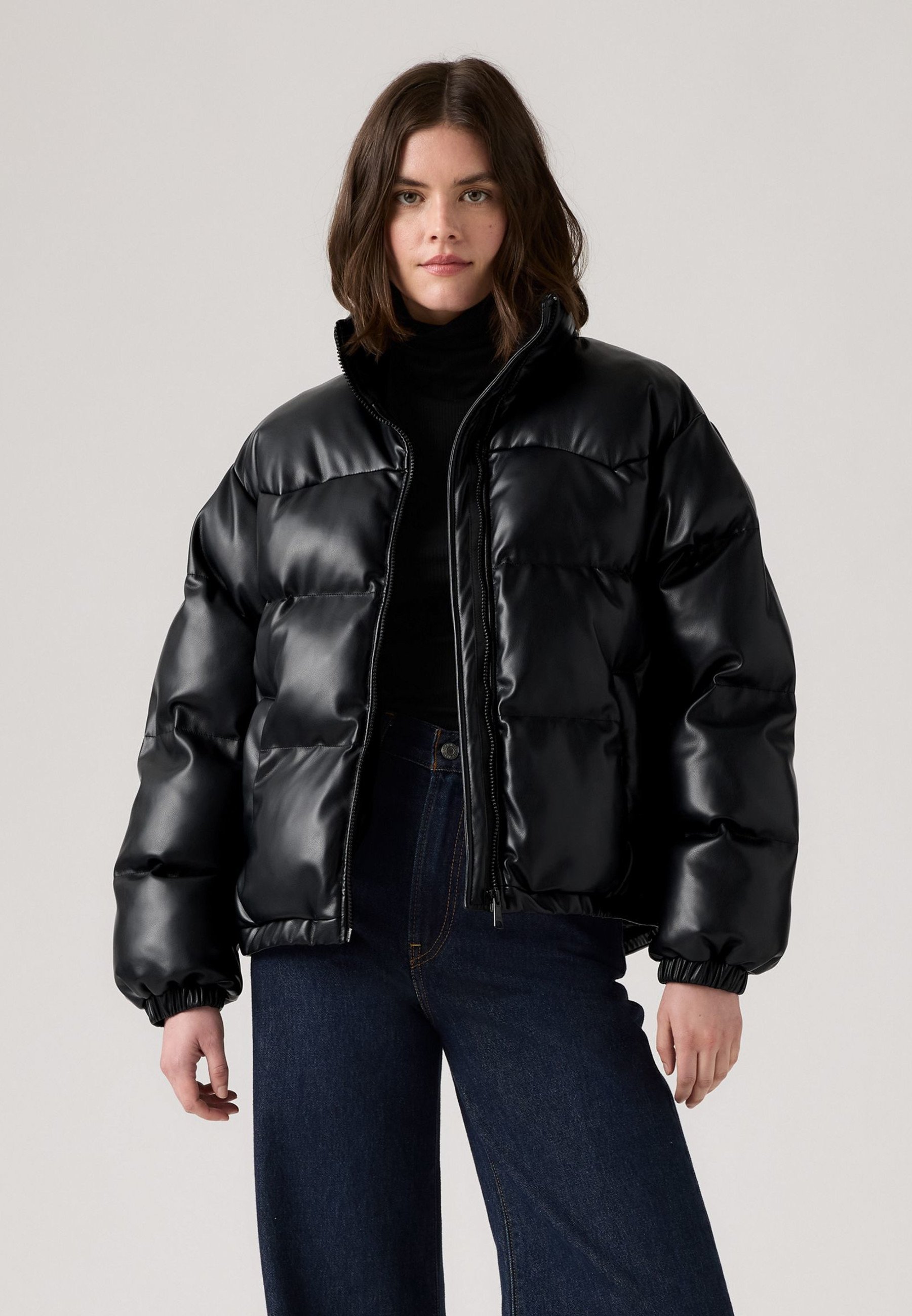 Levi's® NOE WESTERN - Winter jacket - anthracite night/black