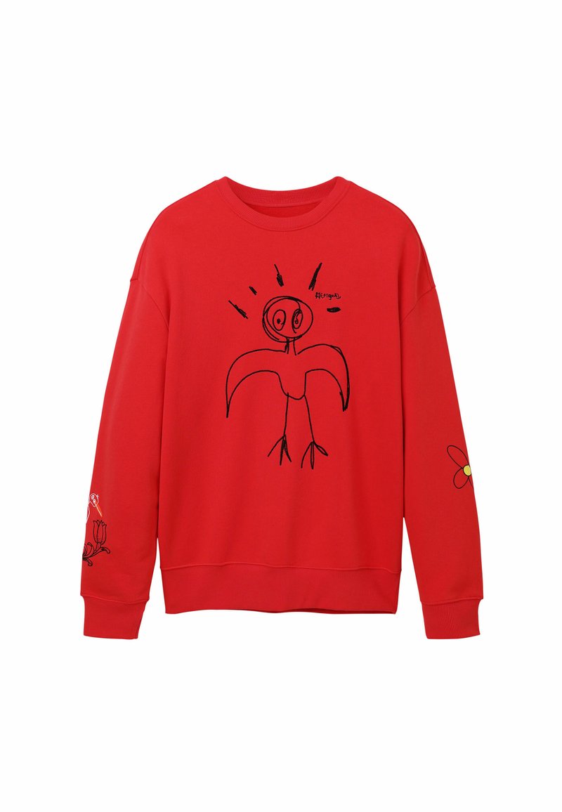 Desigual Sweater rood