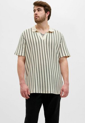 Jack & Jones PLUS SIZE - Poloshirts - cloud dancer