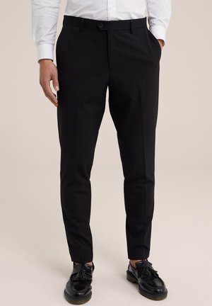WE Fashion THE FLEX SUIT - Pantaloni eleganti - black