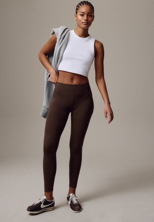 Next, FULL LENGTH - Leggings - dark brown