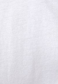 White cotton fabric with a smooth texture, featuring a solid color and subtle variations in shade for depth. Plain, no patterns or accents.