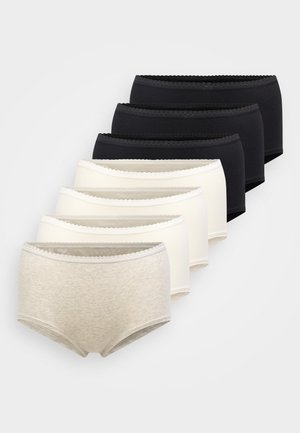 7 PACK - Shorty - black