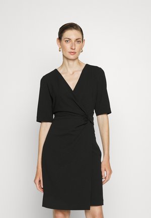 DKNY CLEAN SIDE KNOT SHEATH - Robe de soirée - black