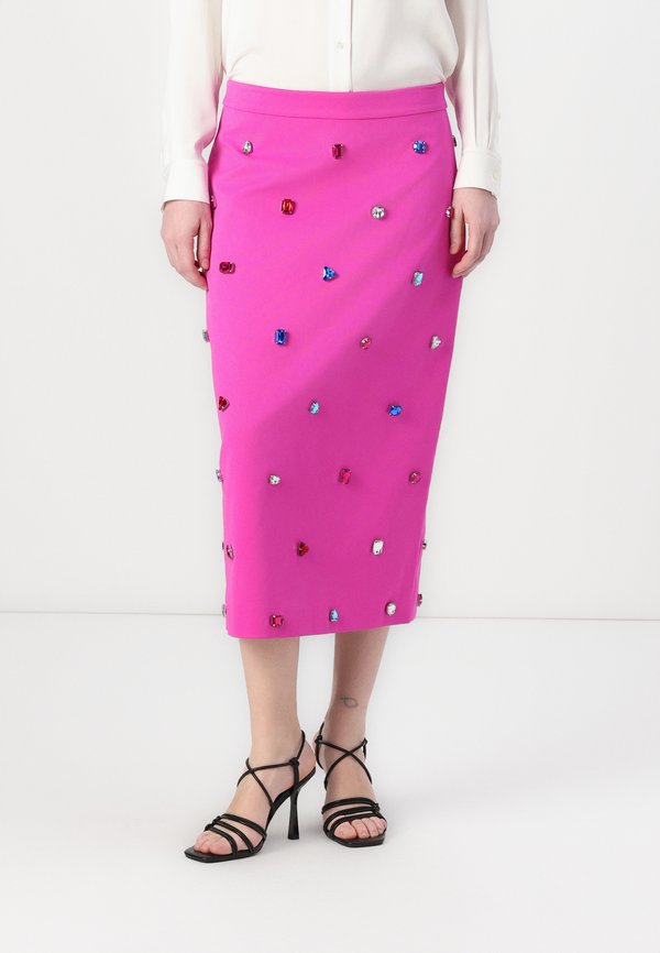 JEWEL EMBELLISHED PENCIL SKIRT - Bleistiftrock