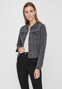 Vero Moda VMHOT SOYA  - Veste en jean - medium grey denim