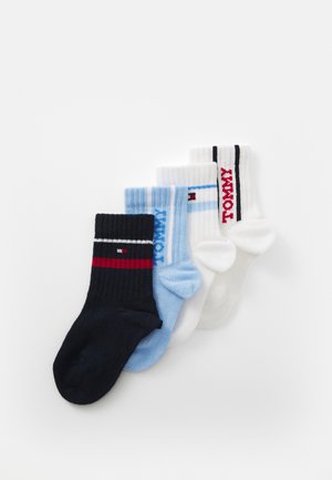 BABY SOCK 4 PACK SPORT UNISEX - Sokken - light blue/tommy original