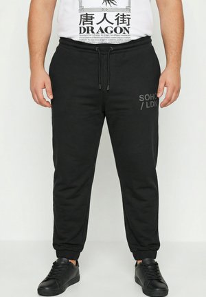 ELASTICATED WAIST - Trainingsbroek - black