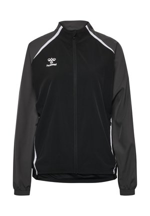 HMLLEAD - Training jacket - black asphalt