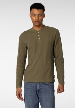 GRANDAD MIKE - Topper langermet - burnt olive