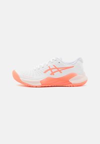 ASICS - GEL-CHALLENGER 14 - All court tennisskor - white/coral Miniatyrbild 1