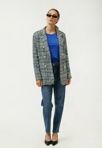 INFLUENCER CREW-NECK BASIC TEE - Langarmshirt - royal