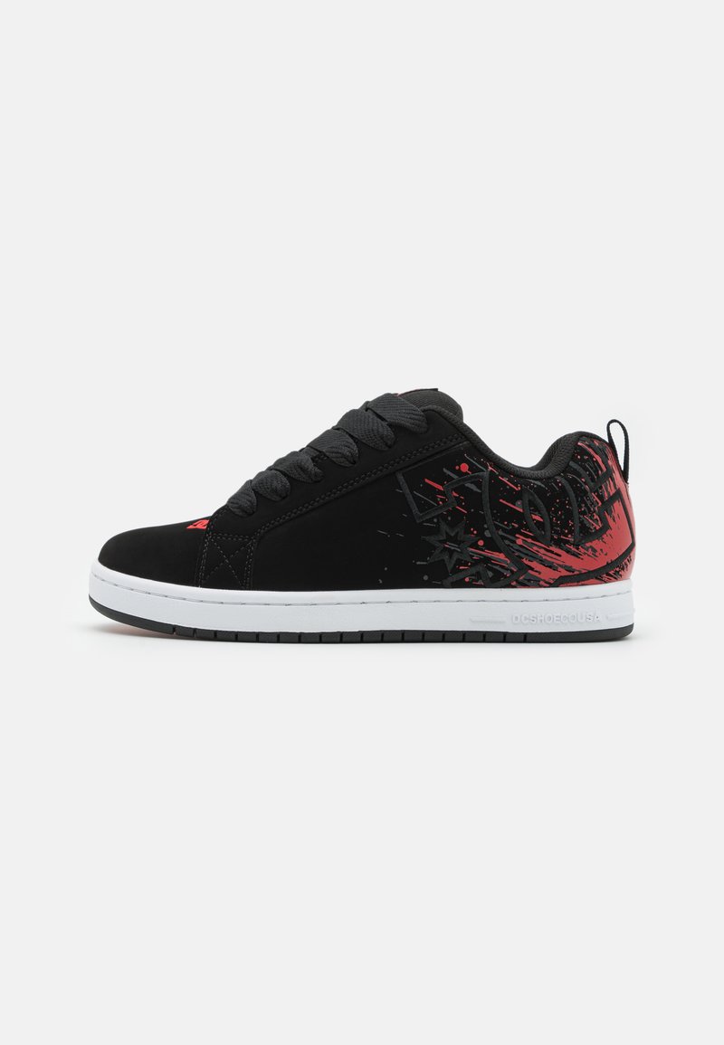 DC Shoes COURT GRAFFIK UNISEX - Sapatilhas - black/red