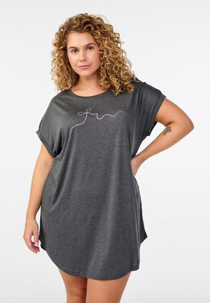 Naktiniai marškinėliai - black mel bow