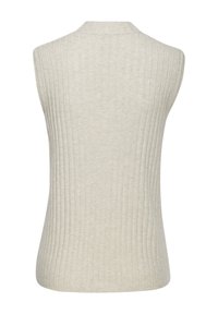 French Connection Top - hellgrau meliert