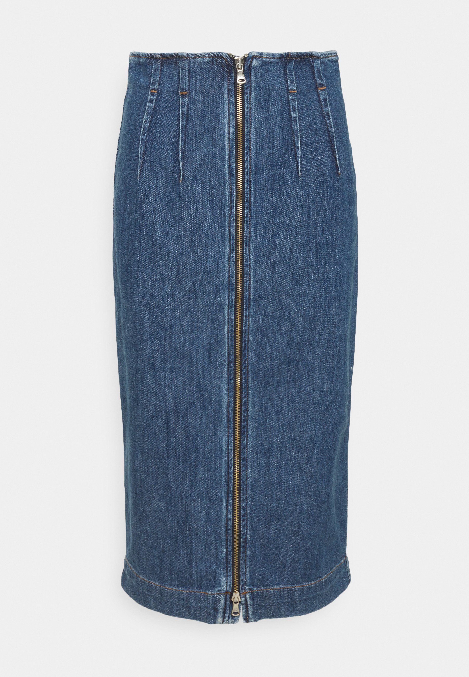 Sportmax DOPPIA - Gonna di jeans - nachtblau/blu scuro - Zalando.it
